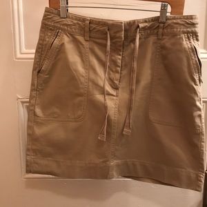 Banana Republic khaki skirt